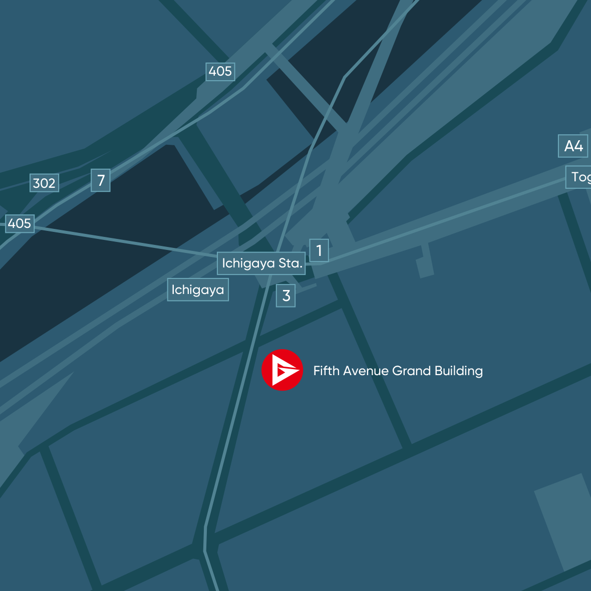 Company location map